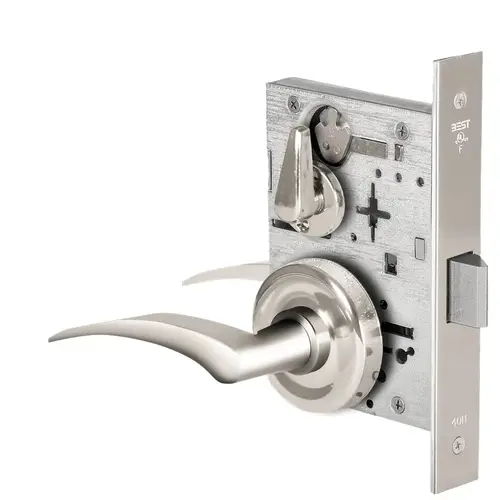 Mortise Lock Bright Chrome