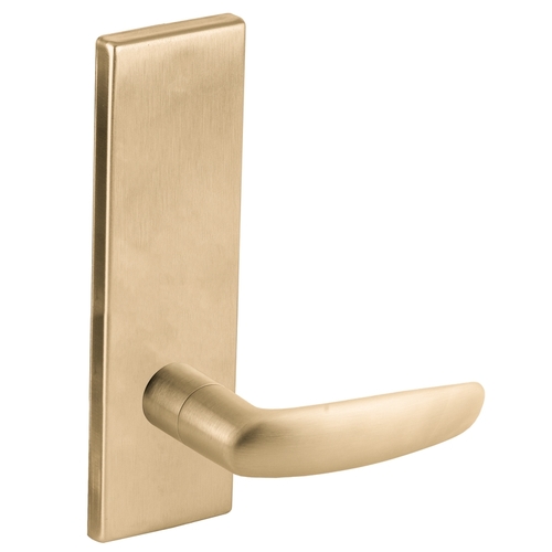 Half Dummy Trim with 07 Lever and N Escutcheon Satin Brass Finish