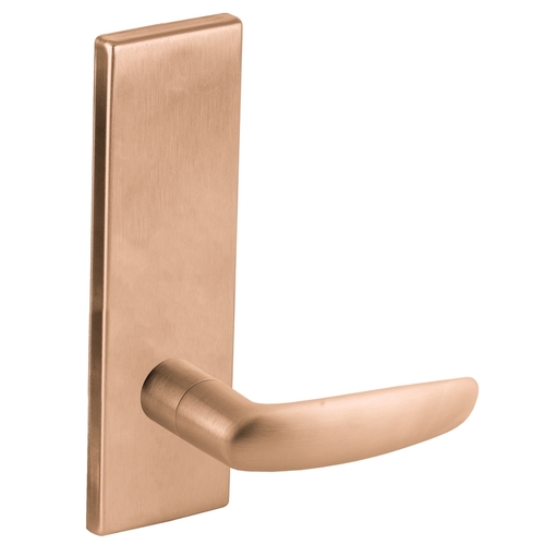 Half Dummy Trim with 07 Lever and N Escutcheon Satin Bronze Finish