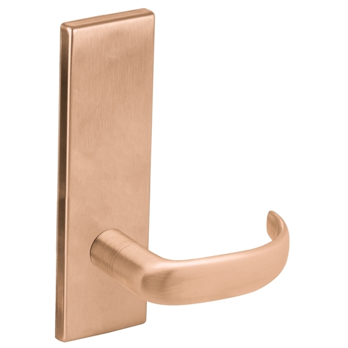 Full Dummy Trim with 17 Lever and N Escutcheon Satin Bronze Finish