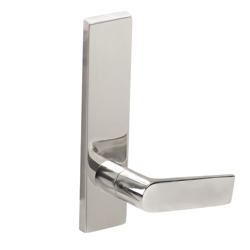 Schlage Commercial L0172 01L 629 Full Dummy Trim with 01 Lever and L  Escutcheon Bright Stainless Steel Finish