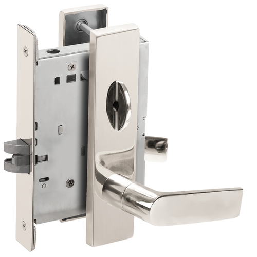 Mortise Lock Bright Stainless Steel