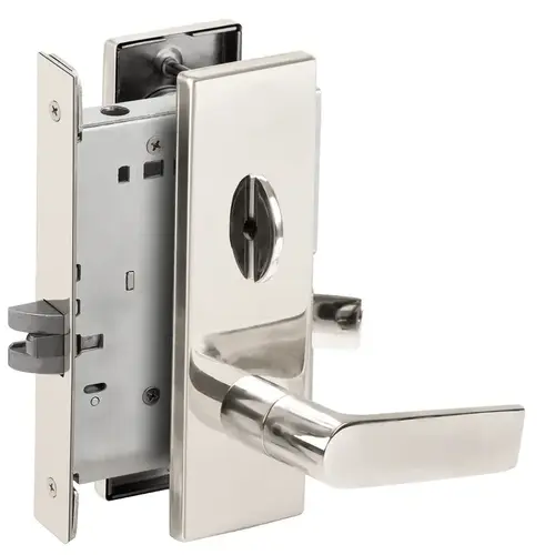 Mortise Lock Bright Stainless Steel