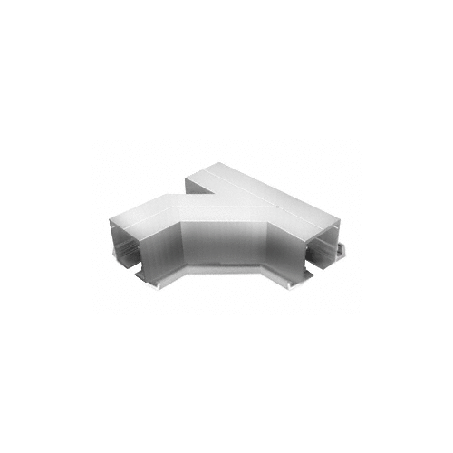 Mill Aluminum Flanged Self-Guiding 90 degree Left Hand Intersection