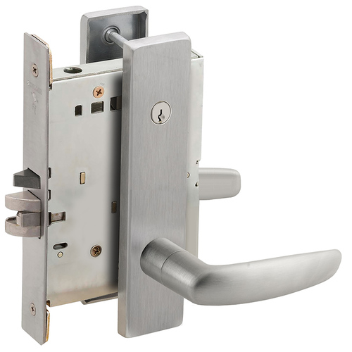 Lock Mortise Lock Satin Stainless Steel