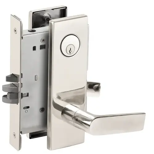 Mortise Lock Bright Chrome