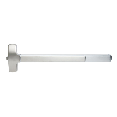 Lock Exit Device Satin Aluminum Clear Anodized