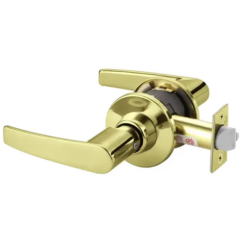 Cylindrical Lock Bright Brass