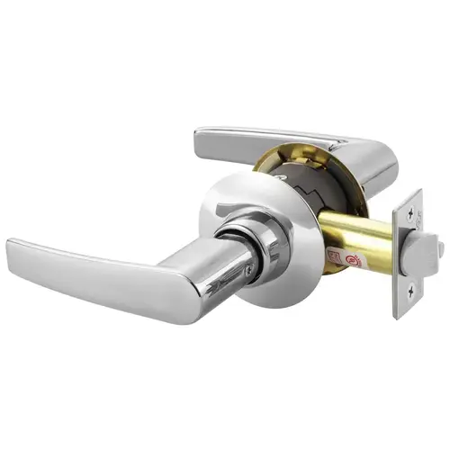 Cylindrical Lock Bright Chrome