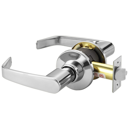 Cylindrical Lock Bright Chrome