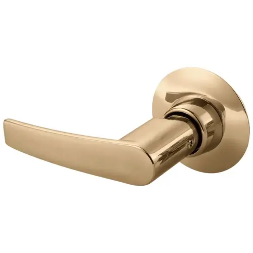 Cylindrical Lock Bright Bronze Clear Coated