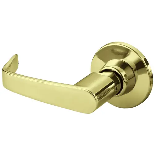 Cylindrical Lock Bright Brass