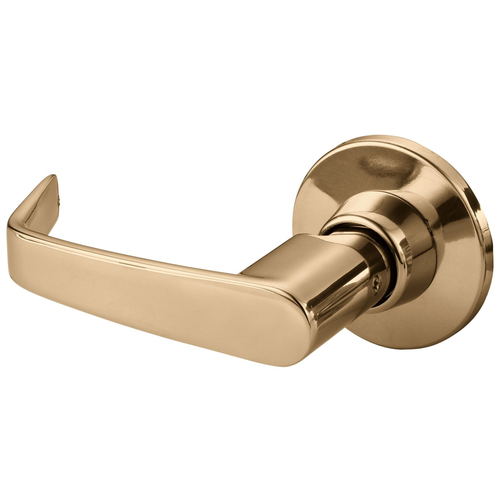 Cylindrical Lock Bright Bronze Clear Coated