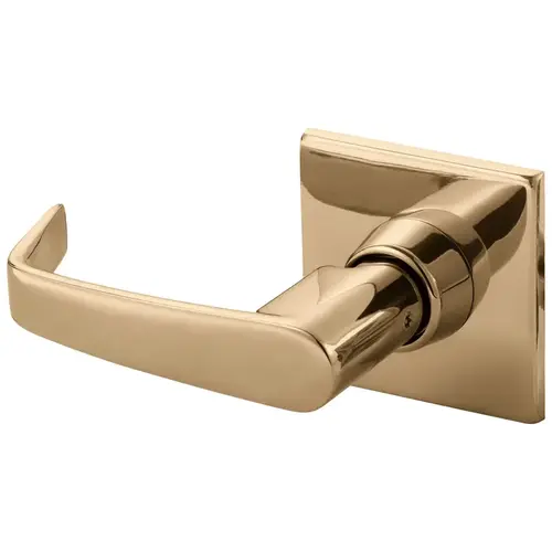 Cylindrical Lock Bright Bronze Clear Coated