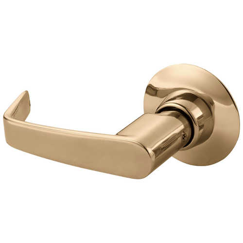 Cylindrical Lock Bright Bronze Clear Coated