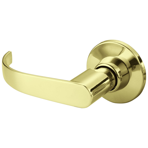 Cylindrical Lock Bright Brass