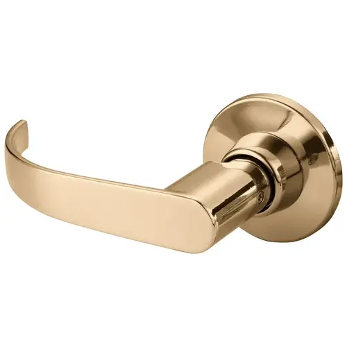 Cylindrical Lock Bright Bronze Clear Coated