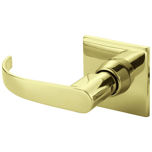 Cylindrical Lock Bright Brass