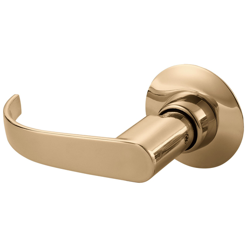 Cylindrical Lock Bright Bronze Clear Coated