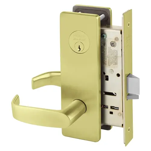 Mortise Lock Satin Brass