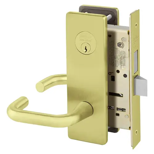 Mortise Lock Satin Brass