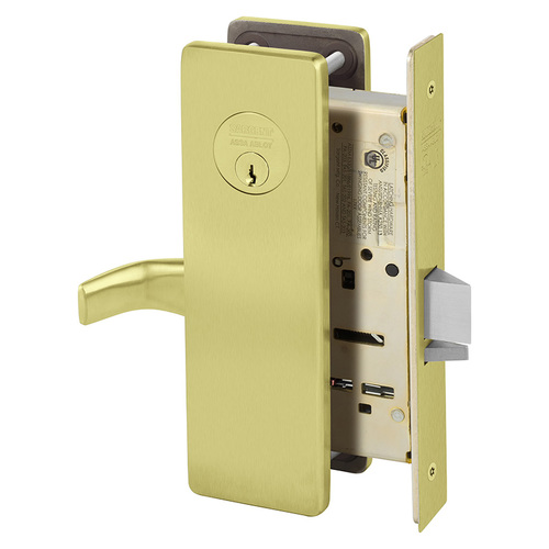 Mortise Lock Satin Brass