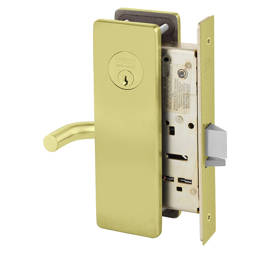 Mortise Lock Satin Brass