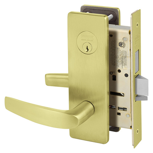 Mortise Lock Satin Brass