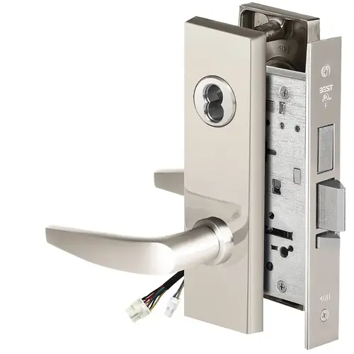 Electric Mortise Lock Bright Chrome