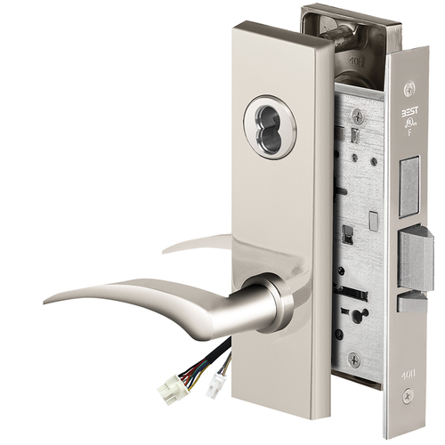 Electric Mortise Lock Bright Chrome