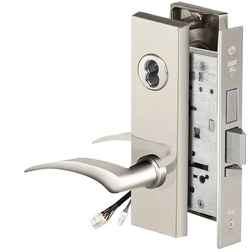 Electric Mortise Lock Bright Chrome