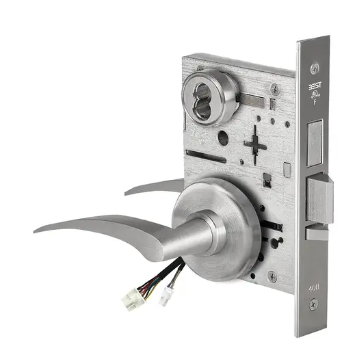 Electric Mortise Lock Satin Stainless Steel