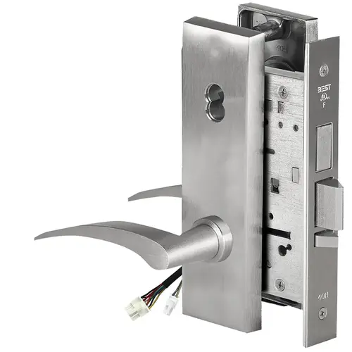 Electric Mortise Lock Satin Chrome