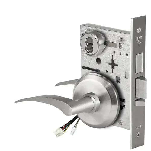 Electric Mortise Lock Satin Chrome