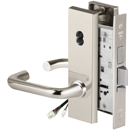 Electric Mortise Lock Bright Chrome