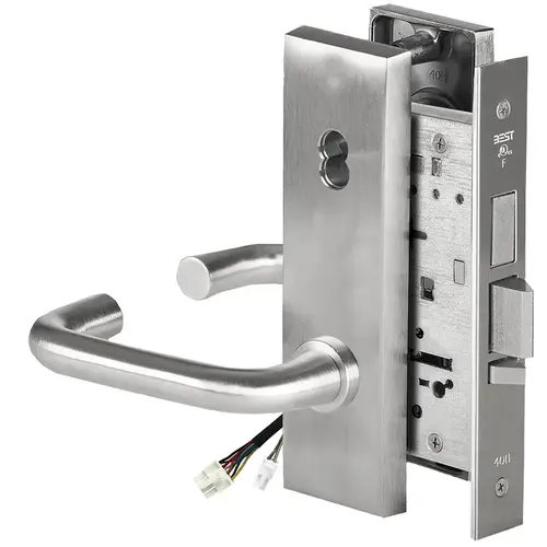 Electric Mortise Lock Satin Chrome