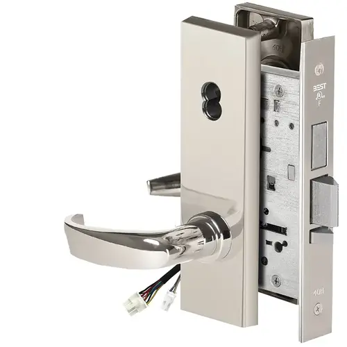 Electric Mortise Lock Bright Chrome