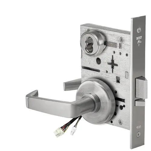 Electric Mortise Lock Satin Chrome