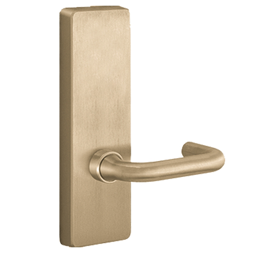 Apex and Olympian Series Wide Stile Trim, Lever Always Active, C Lever Design, Left Hand Reverse, Retrofit Trim, Satin Brass