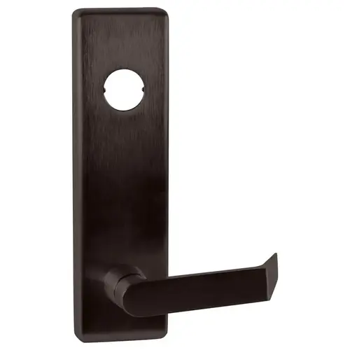 Lock Exit Device Trim Dark Bronze Painted