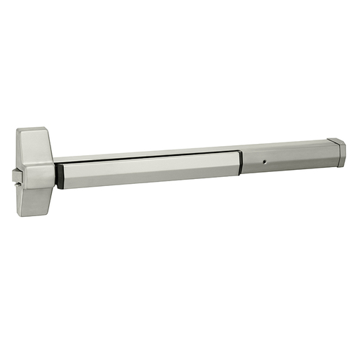 7100F Series Fire Rated Rim Exit Device, Satin Stainless Steel