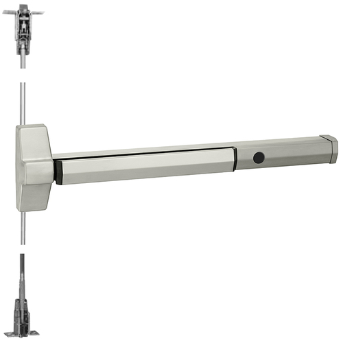 Exit Device Satin Stainless Steel