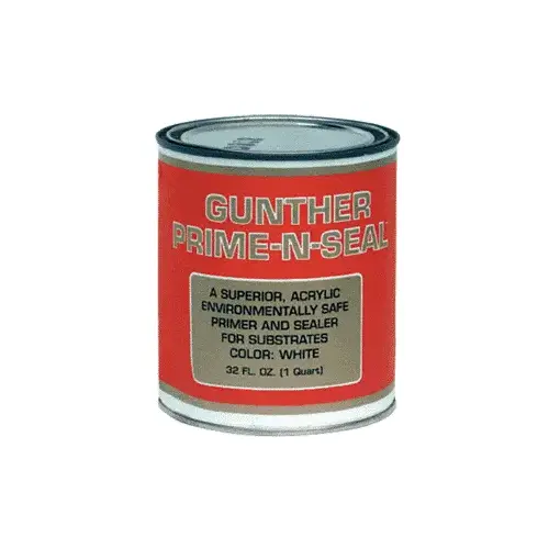 Gunther Prime-N-Seal Primer - Quart Can Flat White