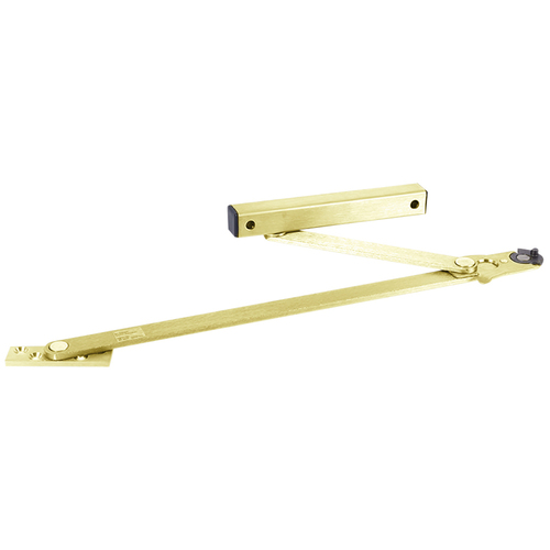 Overhead Holders and Stops Bright Brass