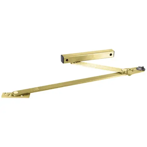 Overhead Holders and Stops Satin Brass