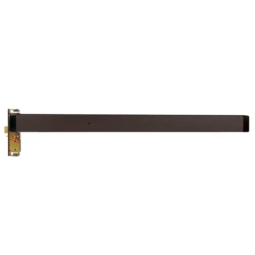 Exit Device Dark Bronze Anodized Aluminum