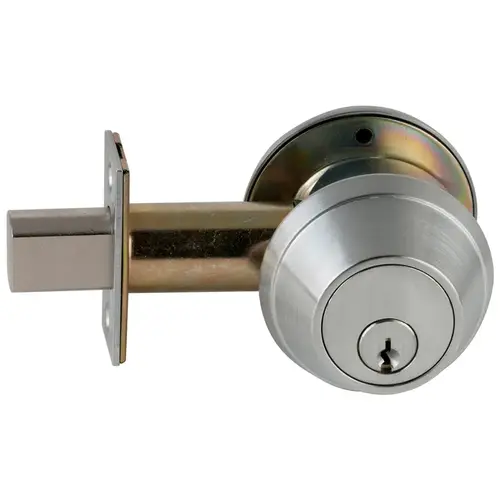 B663P Classroom Deadbolt, Satin Chrome