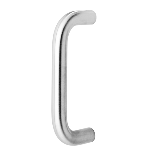 Door Pulls, Push and Pull Plates Satin Aluminum Clear Anodized