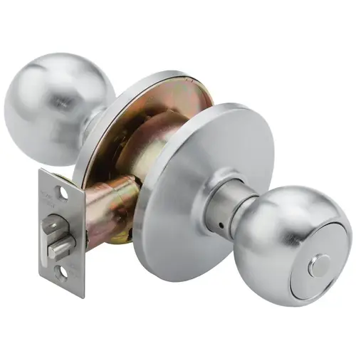 Cylindrical Lock Satin Chromium Plated