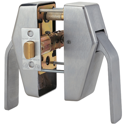 Lock Hospital Push/Pull Latch Satin Stainless Steel